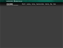 Tablet Screenshot of csi-dmc.com